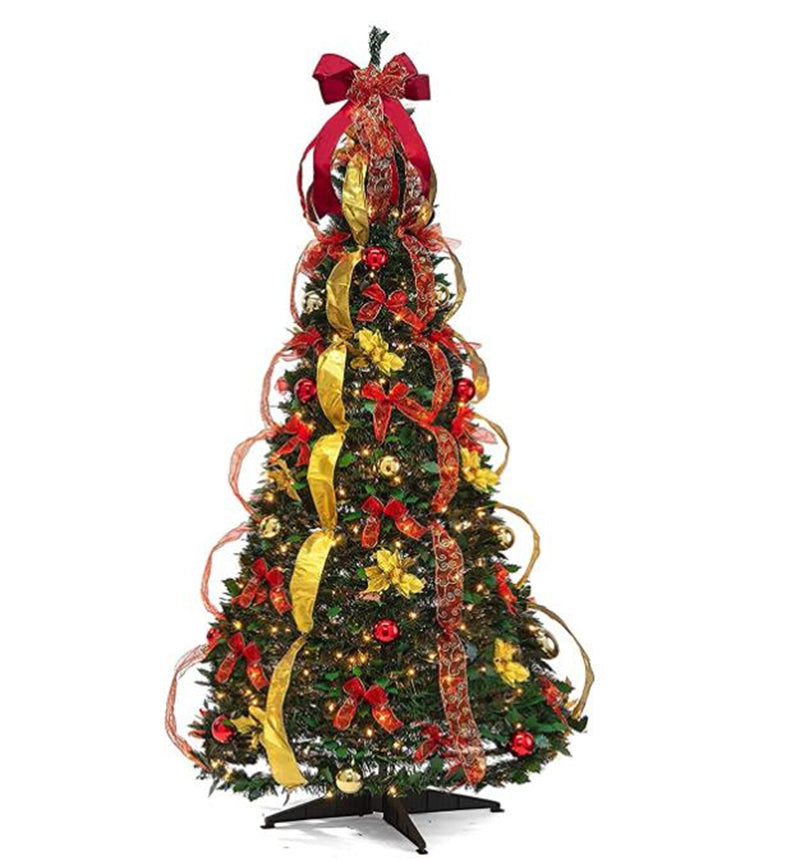 1.8 M PVC Retractable Christmas Tree
